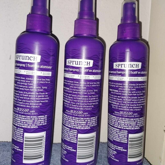 Aussie sprunch hairspray non aerosol - Picture 2 of 3